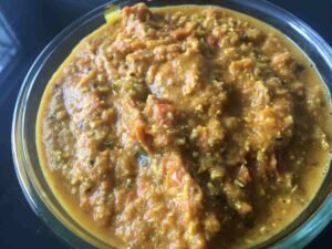 tomato capsicum chutney